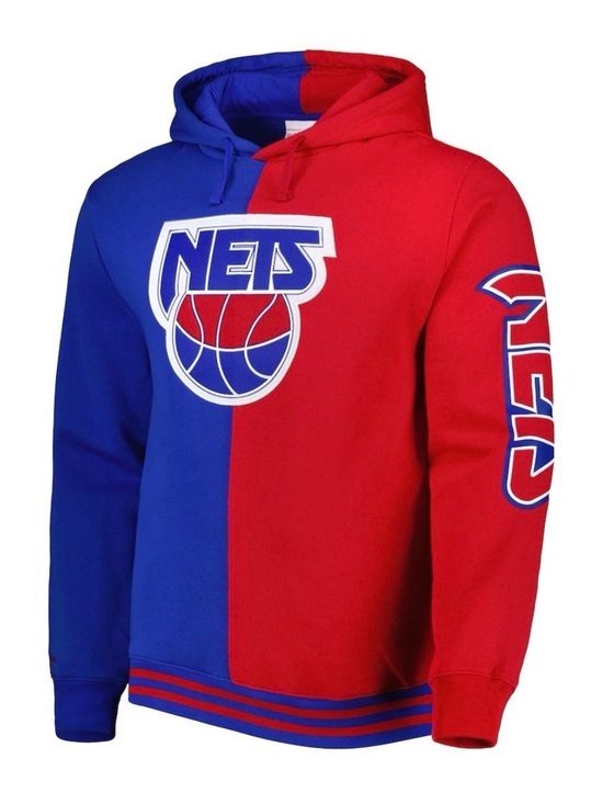 Mitchell & Ness Other - New Jersey Nets Mitchell & Ness NBA Two tone hoodie NWT